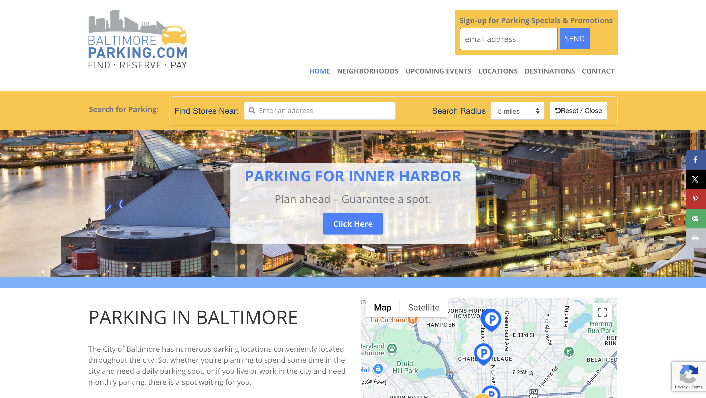 Baltimore Parking