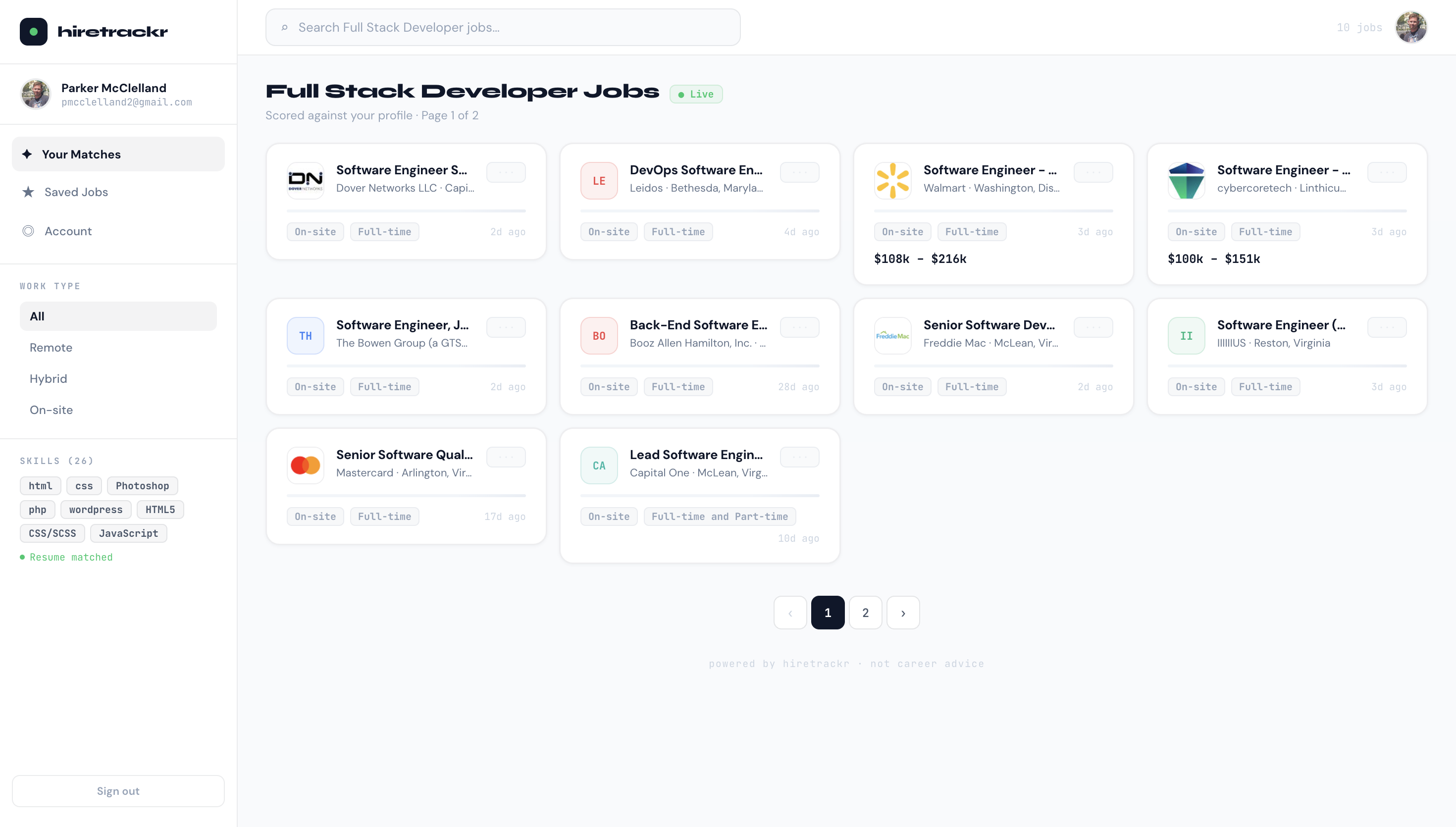 Hire Trackr